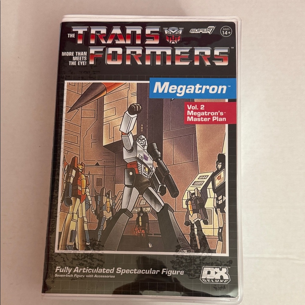 Megatron Action Figure - Silver and Black